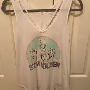 Golden Girls vintage Tank with cute straps size S